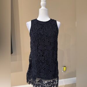 Loft navy lace tunic